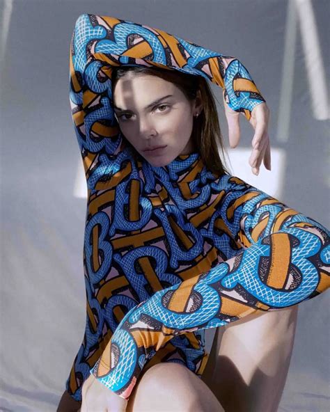 kendall jenner burberry 2020